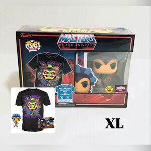 Funko Pop! & Tee: Motu Evil Lyn Glow in The Dark Masters of The Universe XL
